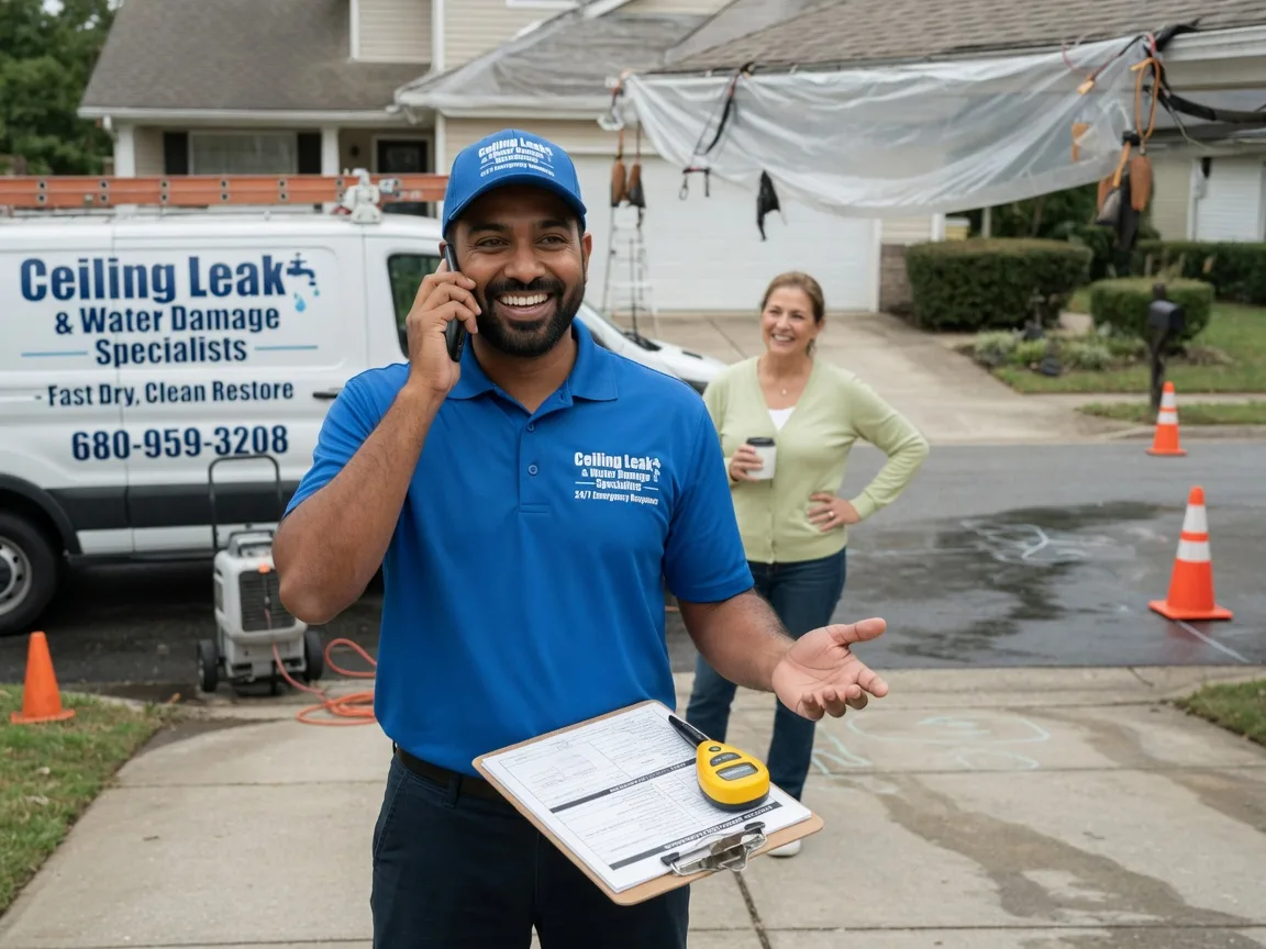 Ceiling Leak Cleanup Ridge, NY FAQs
